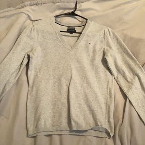 Gray Tommy Hilfiger Pullover Sweater